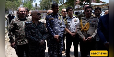 Foreign Military Attaches Tour Ravaged Evin Prison After Deadly Israeli Strike