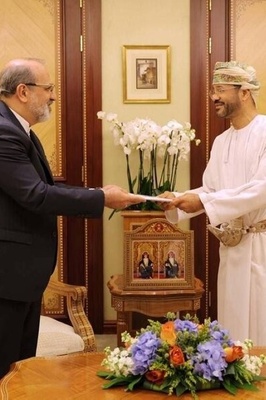 Iran Envoy Submits Araghchi's Letter To Oman FM