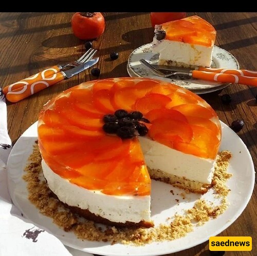 Persimmon Cheesecake