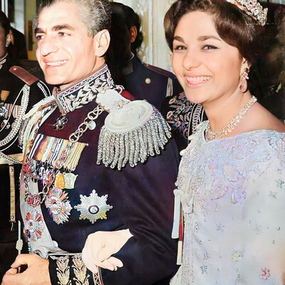 Frame of History / From Taj al-Saltaneh’s lace dress at the engagement ceremony of Mohammad Reza Pahlavi and Farah to Soraya’s high-maintenance and pretentious style at Churchill’s party.