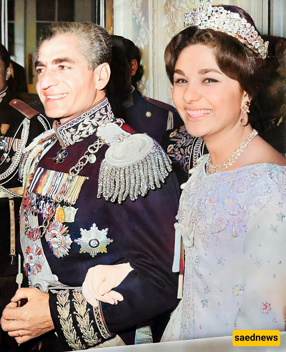 Frame of History / From Taj al-Saltaneh’s lace dress at the engagement ceremony of Mohammad Reza Pahlavi and Farah to Soraya’s high-maintenance and pretentious style at Churchill’s party.