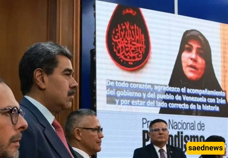 Iranian Journalist Lauded in Caracas for Showing Resilience during Israeli Attack