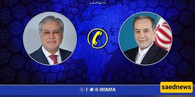Iranian, Pakistani Foreign Ministers Discuss Regional and International Issues Over Phone