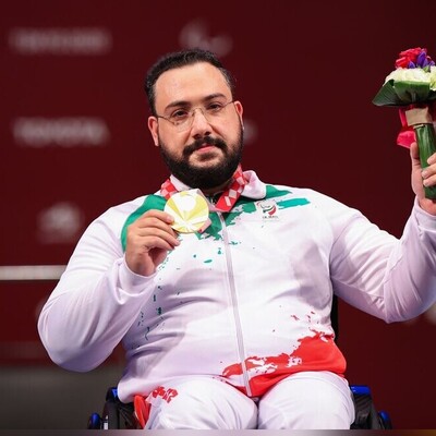 Para Powerlifter Rouhollah Rostami Wins Gold for Iran at Paris Paralympics