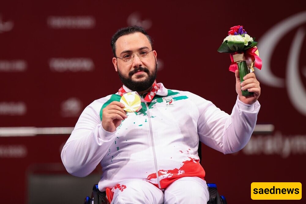 Para Powerlifter Rouhollah Rostami Wins Gold for Iran at Paris Paralympics