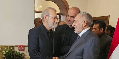 Iran Top Security Official Meets Iraqi Parl. Speaker