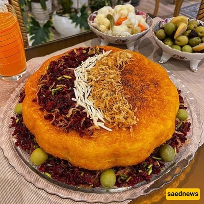 Homemade Chicken Tahchin with Irresistible Flavor