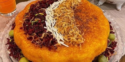 Homemade Chicken Tahchin with Irresistible Flavor