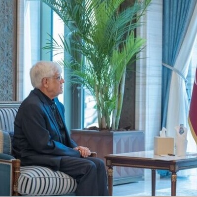 [VIDEO] VP Aref Engages in Key Talks with Qatari Emir at Lusail Palace