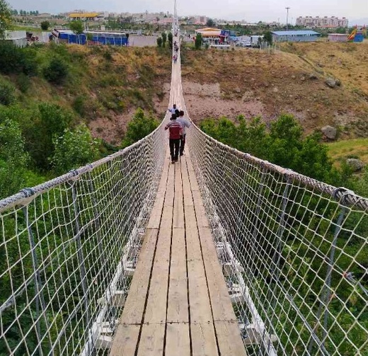 Meshgin Shahr Suspension Bridge