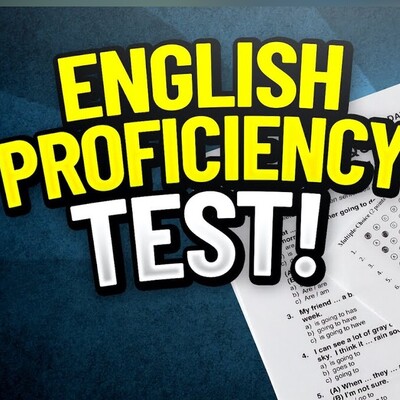 What is the correct website for taking my English test?