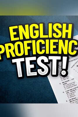 What is the correct website for taking my English test?