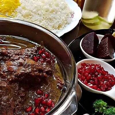 Local Stews / How to Make Delicious Fesenjan Stew with Chicken in Northern Style