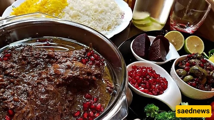 Local Stews / How to Make Delicious Fesenjan Stew with Chicken in Northern Style
