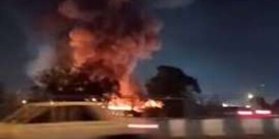 Horrific Fire Near the South Terminal of Tehran / Flames Devoured the Sky + Video