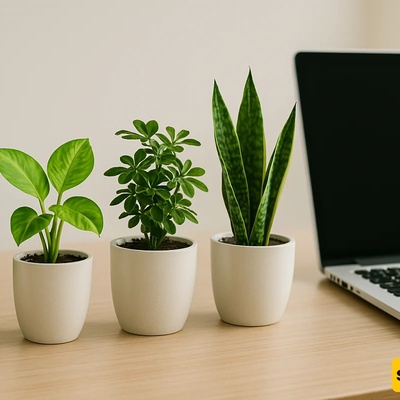 The Best Plants for a Desk and Small Spaces