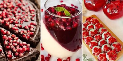 5 Delicious and Unique Pomegranate Desserts + Recipes