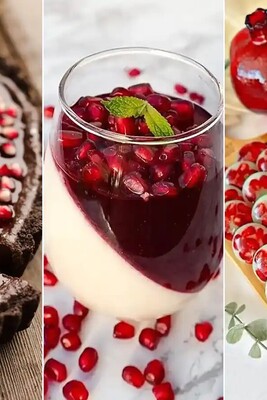 5 Delicious and Unique Pomegranate Desserts + Recipes