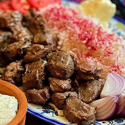 Types of Kebab / How to Make Qashqai Kebab / The Only Kebab Made Without Skewers in the Tribal Style