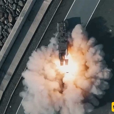 Roketsan Conducts Air Defense Missile Test Launch from Mobile Platform