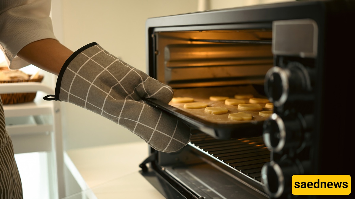 Oven mitts:
