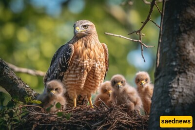 (Video) Wildlife Documentary / This Story:  Falcon Style Dinner/Kids, Come See What Mom Brought!