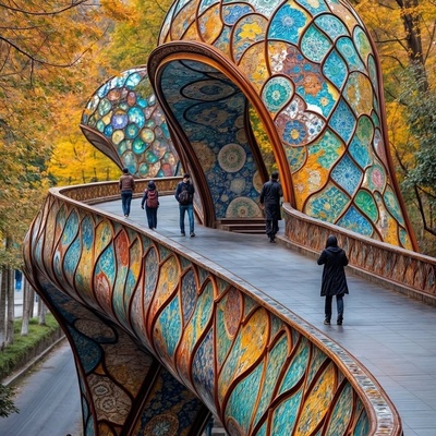 Stunning Iranian Street Art Transforms the City into a Living Paradise