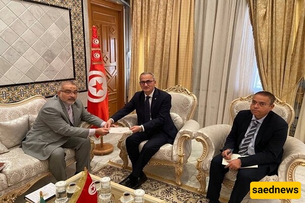 Iran’s Ambassador Conveys Araghchi’s Message to the Tunisian Foreign Minister