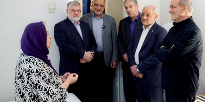 President Pezeshkian Meets With Victims of Israeli Aggression Against Iran