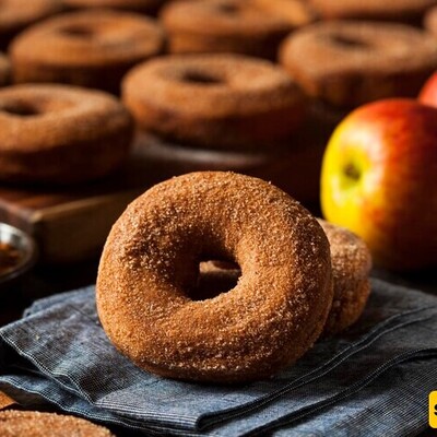 Recipe for Apple and Cinnamon Doughnuts