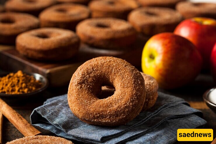 Recipe for Apple and Cinnamon Doughnuts