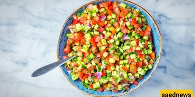 Shirazi Salad Recipe: Restaurant-Style Seasoning, Traditional Tips, Temperament, and Calories