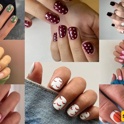 New Short Nail Designs: 35 Chic and Elegant Styles for Girls