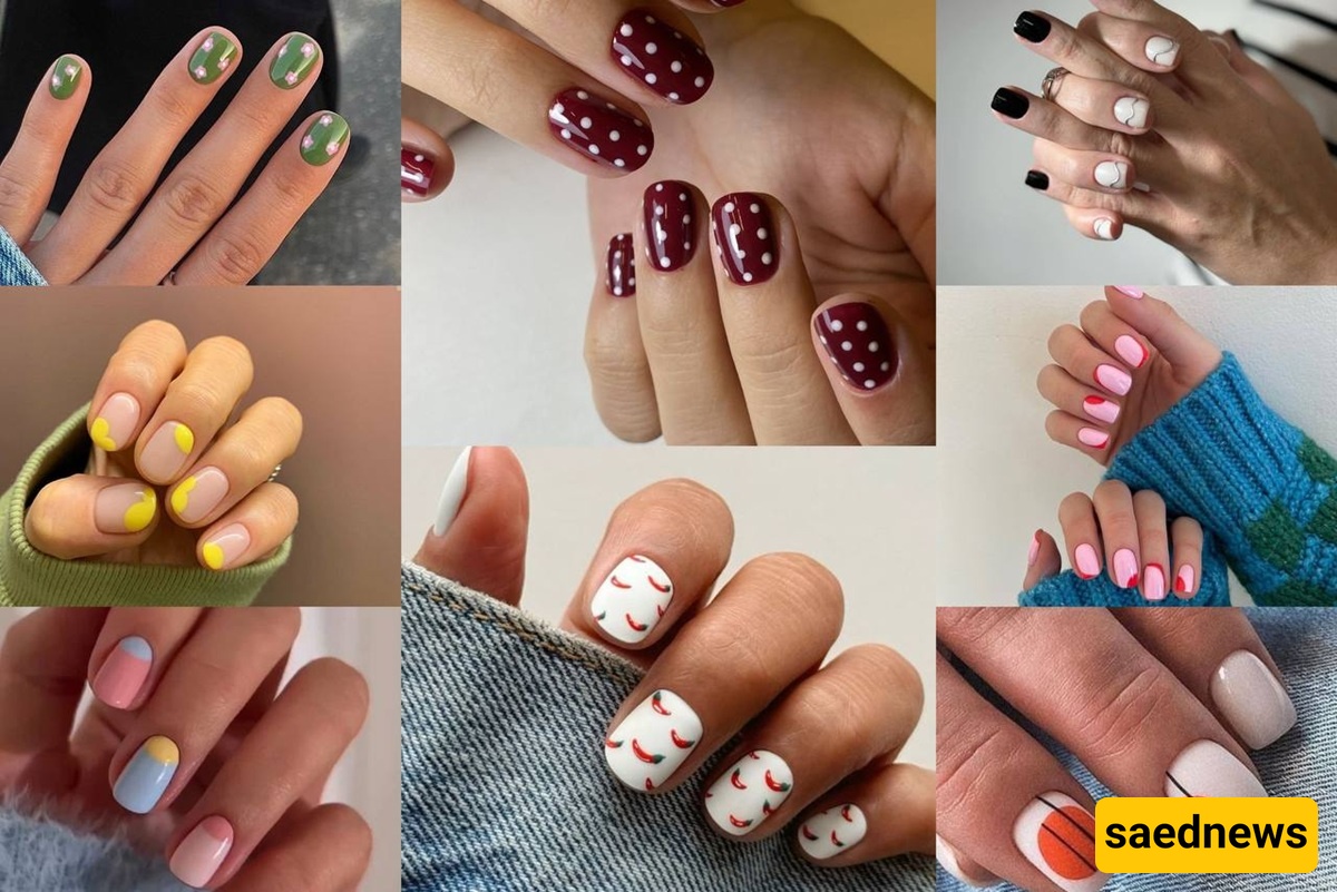 New Short Nail Designs: 35 Chic and Elegant Styles for Girls