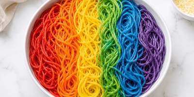 Rainbow Pasta Is the Colorful Dinner Trick Everyone Will Want to Try