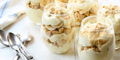 Banana Parfait: A Delicious and Elegant Dessert to Impress at Parties (Photo)