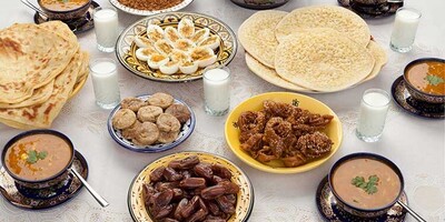 Suggested Iftar and Suhoor for The First Day of Ramadan / Recipe for Ash Reshteh, Celery Rice, and Date Balls