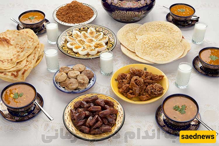 Suggested Iftar and Suhoor for The First Day of Ramadan / Recipe for Ash Reshteh, Celery Rice, and Date Balls