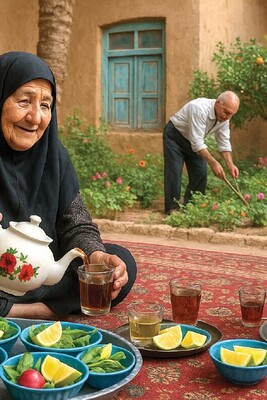 A Nostalgic Journey Through Grandma’s Sweet Stories: From Cozy Korsi Heaters to Friday Noon Lunch Spreads👴👨‍👩‍👦👵