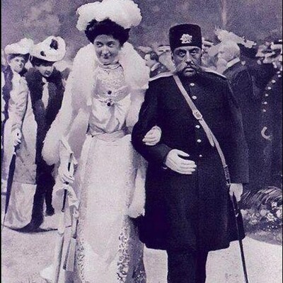 The Beautiful Mistress of Mozaffar al-Din Shah Who Took the Ashrafabad Palace from the Qajar King +The Shah of Iran's Trip to Europe with a Loan from Russia!