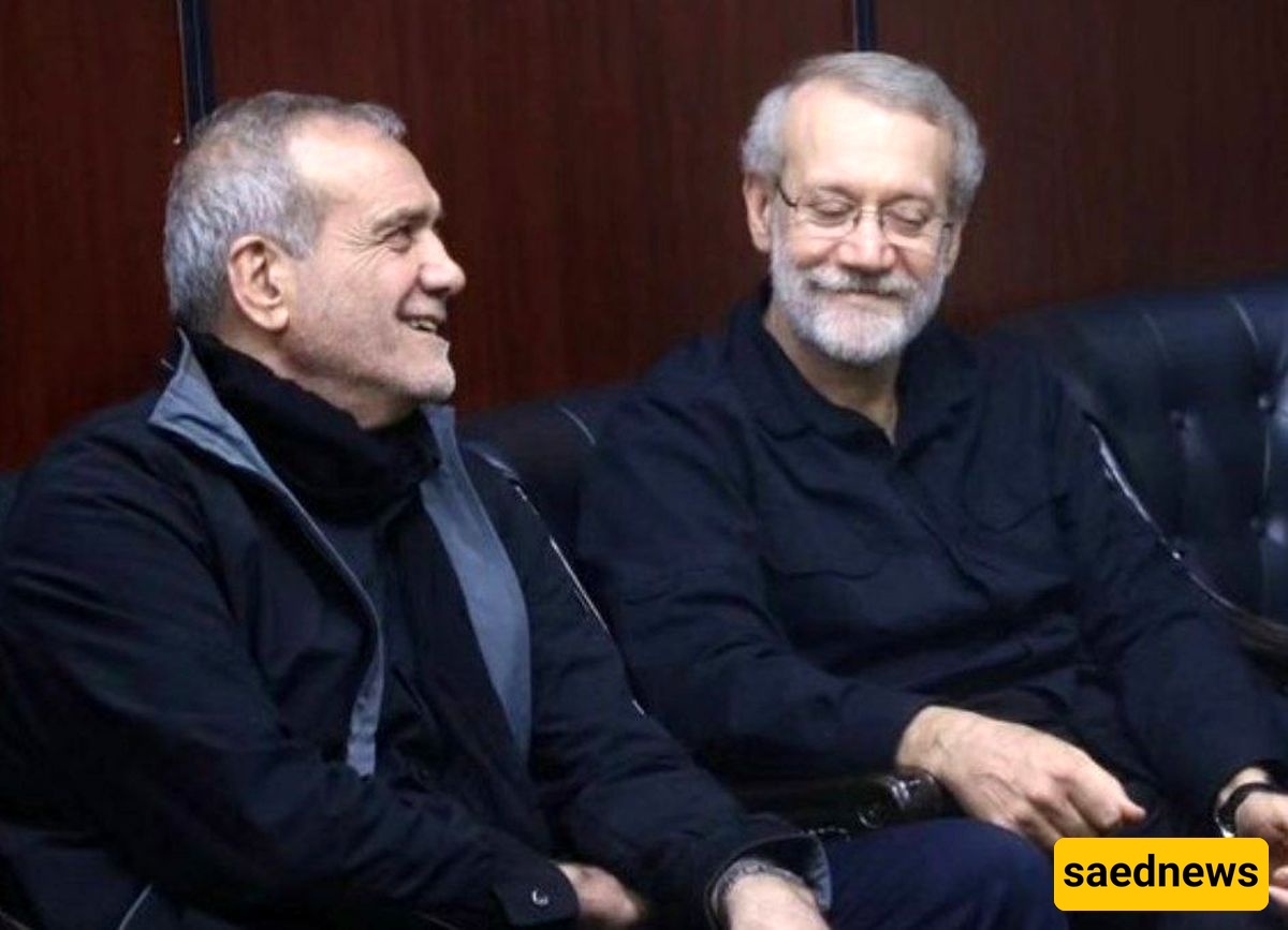 Ali Larijani Appoints Masoud Pezeshkian as Secretary of the Supreme National Security Council