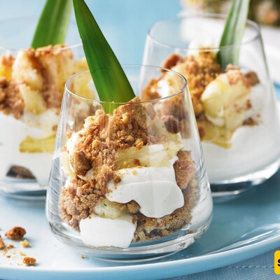 Delicious Pineapple Parfait Recipe: A Sweet and Refreshing Dessert!