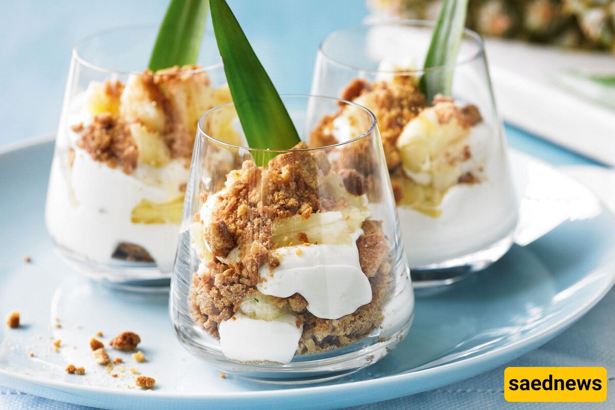 Delicious Pineapple Parfait Recipe: A Sweet and Refreshing Dessert!