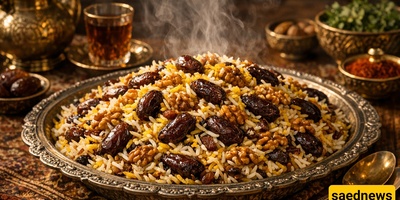 Authentic Ahvazi Date Rice (Kharma Polo): A Traditional Meatless Dish for Simple, Low-Energy Days