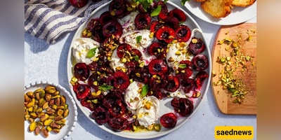 (Video)You’ll Never Look at Burrata the Same Way Again — Sweet Cherries + Pistachios = Party Magic!