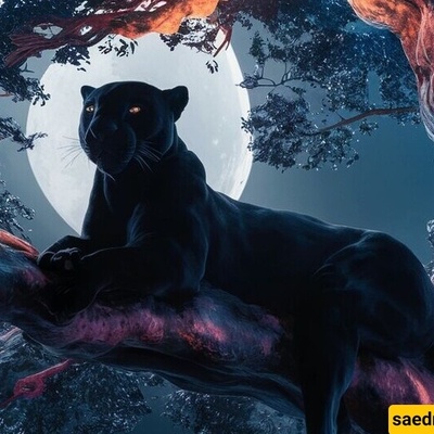 Photo | When a Indian Leopard Faces the Full Moon: A Night of Mystery and Fear in Rajasthan’s Hills