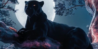 Photo | When a Indian Leopard Faces the Full Moon: A Night of Mystery and Fear in Rajasthan’s Hills