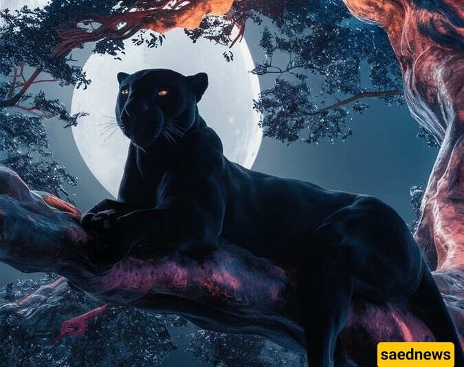 Photo | When a Indian Leopard Faces the Full Moon: A Night of Mystery and Fear in Rajasthan’s Hills