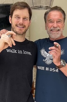 Arnold Schwarzenegger Embraces Grandfather Role in Heartfelt Birthday Tribute to Chris Pratt: 'Excited for More Wisdom to Share