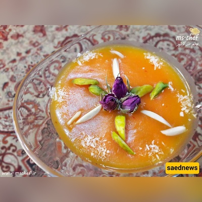 Comforting pumpkin ferni — a simple dessert for throat relief